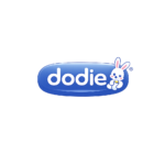 Home logo dodie avec lapin et biberon